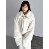 【20周年記念復刻！】ビットショートミンクライクファーコート | dazzlin | 詳細画像28 