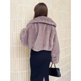 【20周年記念復刻！】ビットショートミンクライクファーコート | dazzlin | 詳細画像31 