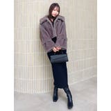 【20周年記念復刻！】ビットショートミンクライクファーコート | dazzlin | 詳細画像43 