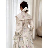 ビッグカラーフリルスリーブトレンチコート | dazzlin | 詳細画像11 