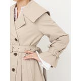 ビッグカラーフリルスリーブトレンチコート | dazzlin | 詳細画像21 