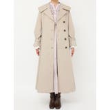 ビッグカラーフリルスリーブトレンチコート | dazzlin | 詳細画像27 