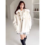 【20周年記念復刻!】ビットミドルミンクライクファーコート | dazzlin | 詳細画像9