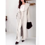 【久間田琳加コラボ】ビッグカラーコクーンコート | dazzlin | 詳細画像17 