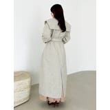 【久間田琳加コラボ】ビッグカラーコクーンコート | dazzlin | 詳細画像20 