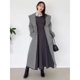 【久間田琳加コラボ】ビッグカラーコクーンコート | dazzlin | 詳細画像21 