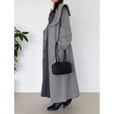 【久間田琳加コラボ】ビッグカラーコクーンコート | dazzlin | 詳細画像23 