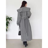 【久間田琳加コラボ】ビッグカラーコクーンコート | dazzlin | 詳細画像24 