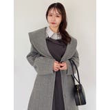 【久間田琳加コラボ】ビッグカラーコクーンコート | dazzlin | 詳細画像25 