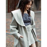 【久間田琳加コラボ】ビッグカラーコクーンコート | dazzlin | 詳細画像6 