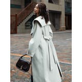 【久間田琳加コラボ】ビッグカラーコクーンコート | dazzlin | 詳細画像8 