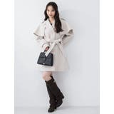 2WAYケープミニトレンチコート | dazzlin | 詳細画像4