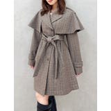 ミックス | 2WAYケープミニトレンチコート | dazzlin