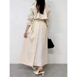 バックプリーツトレンチコート | dazzlin | 詳細画像5