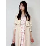 バックプリーツトレンチコート | dazzlin | 詳細画像6