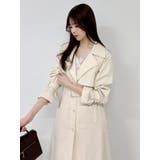 バックプリーツトレンチコート | dazzlin | 詳細画像7