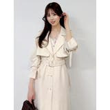 バックプリーツトレンチコート | dazzlin | 詳細画像8