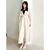 バックプリーツトレンチコート | dazzlin | 詳細画像9