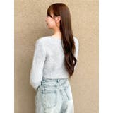 【セット対応】ヘアリーニットジャケット | dazzlin | 詳細画像25