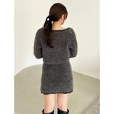 【セット対応】ヘアリーニットジャケット | dazzlin | 詳細画像31