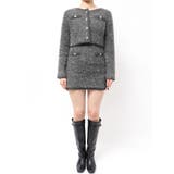 【セット対応】ヘアリーニットジャケット | dazzlin | 詳細画像42