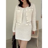 【セット対応】ヘアリーニットジャケット | dazzlin | 詳細画像9