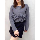 ヘムフリルニットジャケット | dazzlin | 詳細画像14 