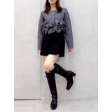 ヘムフリルニットジャケット | dazzlin | 詳細画像16 