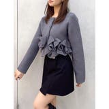 ヘムフリルニットジャケット | dazzlin | 詳細画像20 