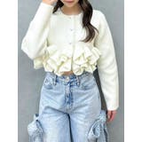 ヘムフリルニットジャケット | dazzlin | 詳細画像22 