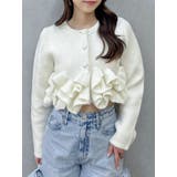 ヘムフリルニットジャケット | dazzlin | 詳細画像23 