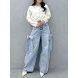 ヘムフリルニットジャケット | dazzlin | 詳細画像26 