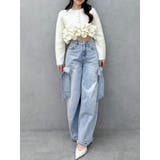 ヘムフリルニットジャケット | dazzlin | 詳細画像27 