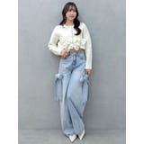 ヘムフリルニットジャケット | dazzlin | 詳細画像28 