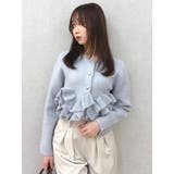 ヘムフリルニットジャケット | dazzlin | 詳細画像29 