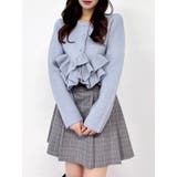 ヘムフリルニットジャケット | dazzlin | 詳細画像4 