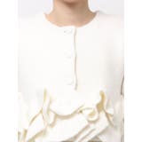 ヘムフリルニットジャケット | dazzlin | 詳細画像41 