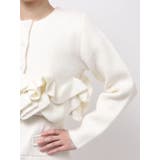 ヘムフリルニットジャケット | dazzlin | 詳細画像42 