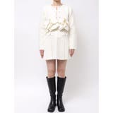 ヘムフリルニットジャケット | dazzlin | 詳細画像46 