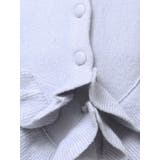 ヘムフリルニットジャケット | dazzlin | 詳細画像48 