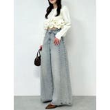 ヘムフリルニットジャケット | dazzlin | 詳細画像6 