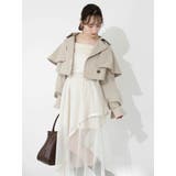 ケープショートトレンチジャケット | dazzlin | 詳細画像5