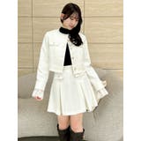 2WAYシングルツイードジャケット | dazzlin | 詳細画像6 