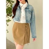 パールデニムショートジャケット | dazzlin | 詳細画像11