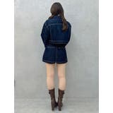 パールデニムショートジャケット | dazzlin | 詳細画像18