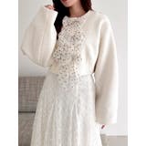 トリプルリボンショートブルゾン | dazzlin | 詳細画像17 