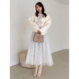 トリプルリボンショートブルゾン | dazzlin | 詳細画像50 