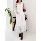 レースガウンワンピース | dazzlin | 詳細画像4 