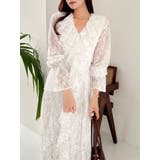 レースガウンワンピース | dazzlin | 詳細画像8 