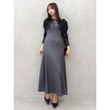 【藤井サチコラボ】ボレロSETサテンキャミドレス | dazzlin | 詳細画像16 